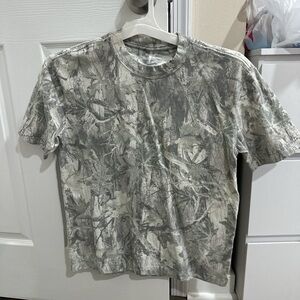 Hollister Gray Camouflage Tee